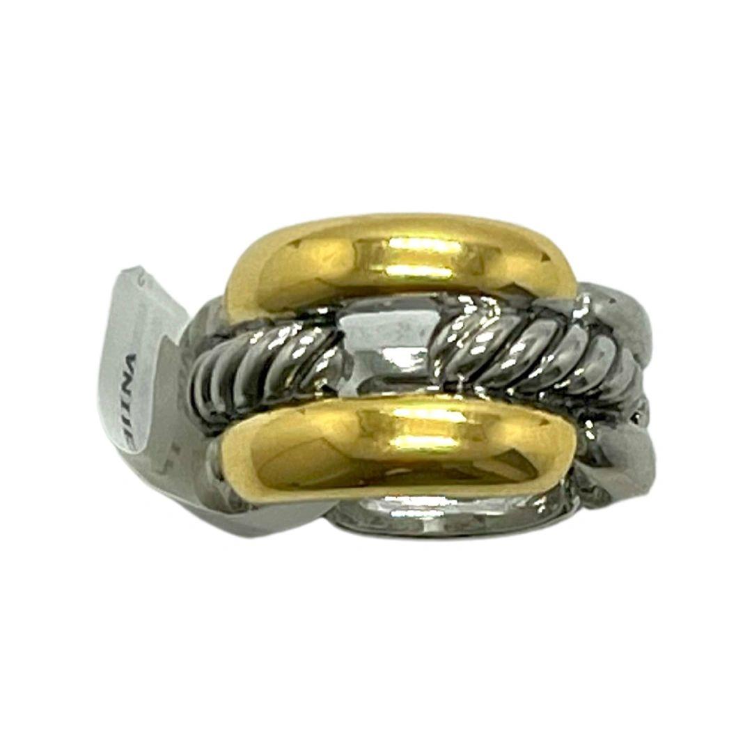 Cable Link Design Inspired Rings