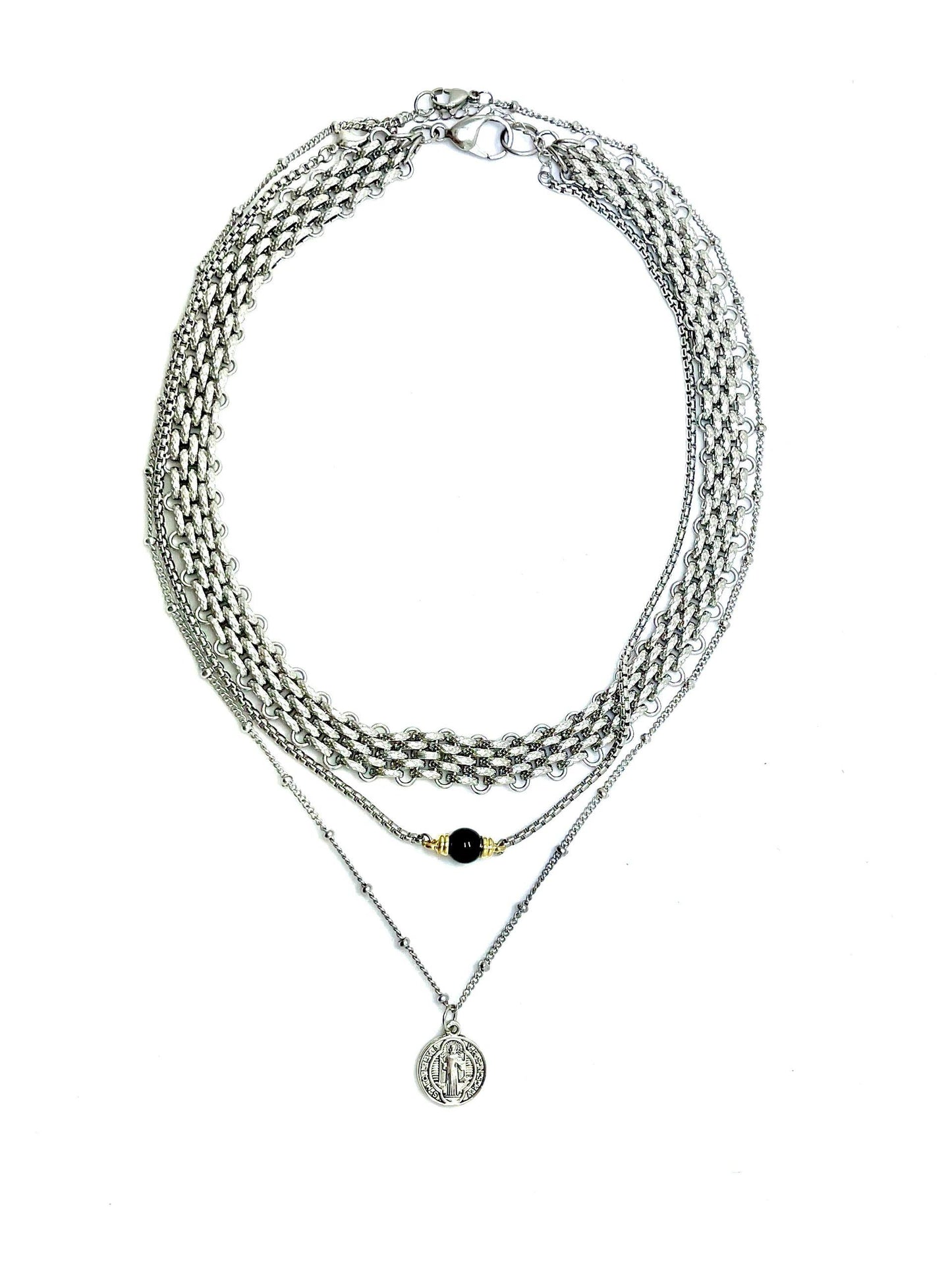 Simple Elegance Protection Necklace Set