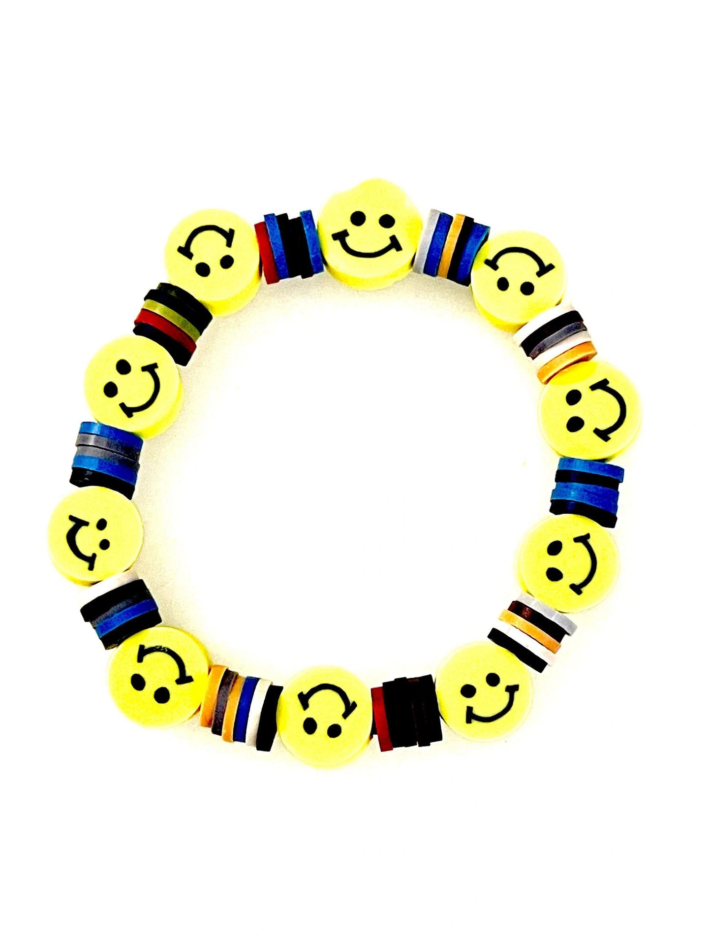 Smiley Kids Elastic Bracelets