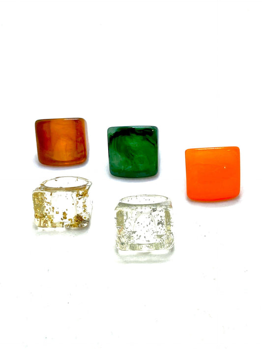 Cube Acrylic Rings