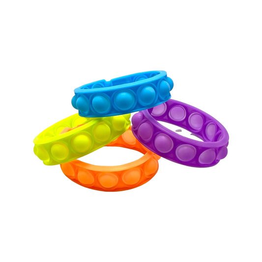 Neon Rubber Bracelets - Anklets