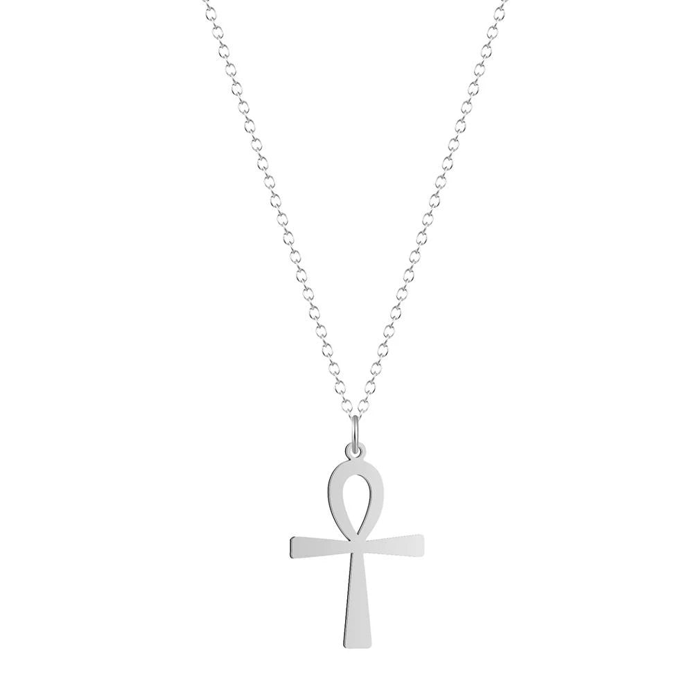 Ankh Stainless Steel Necklace