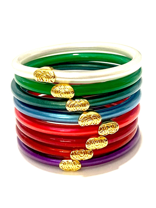 Lotus Colored Weather Resistant Bracelets