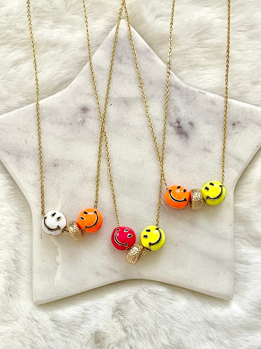 Colored Smiles Necklace