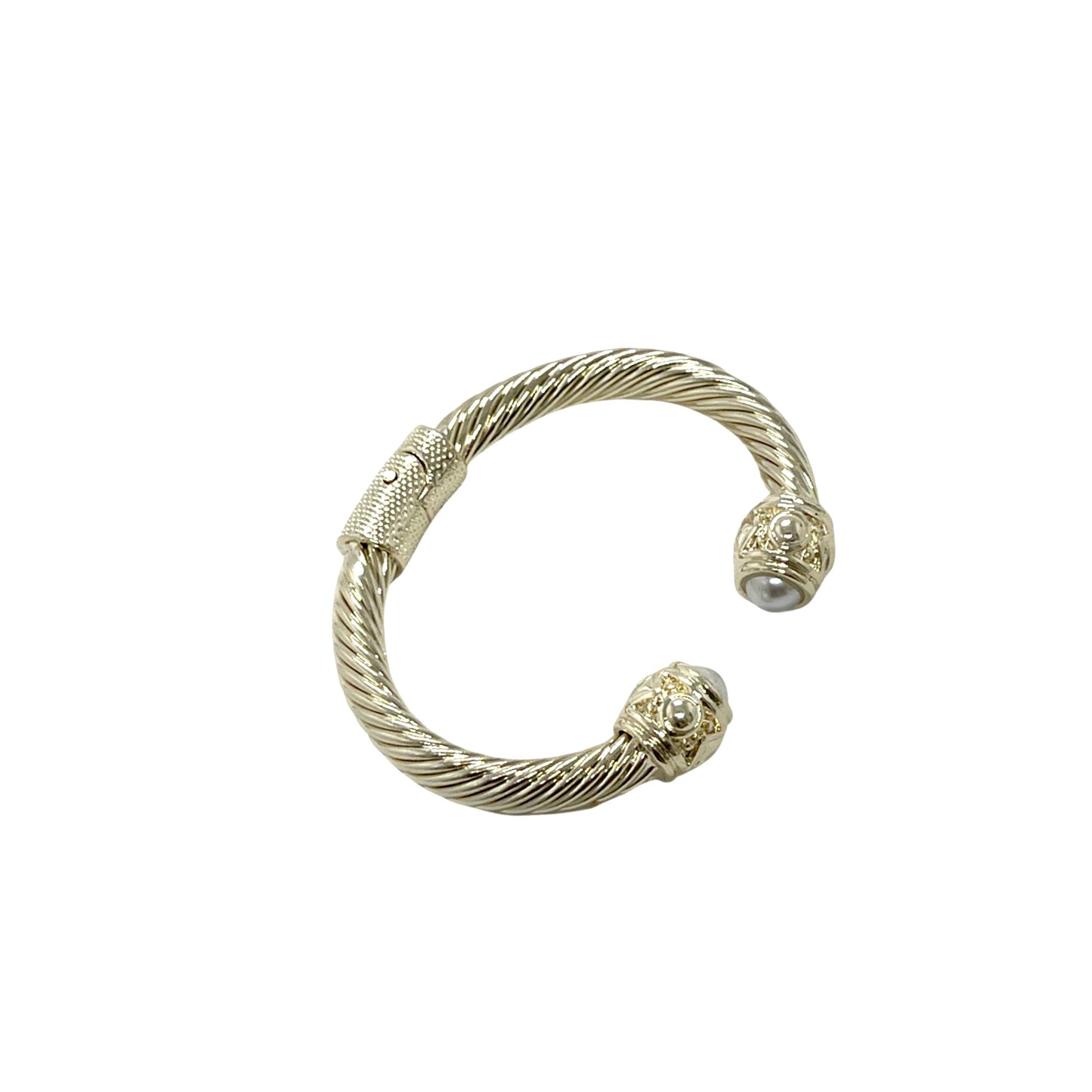 Bold Classic Gold Cable Bracelet