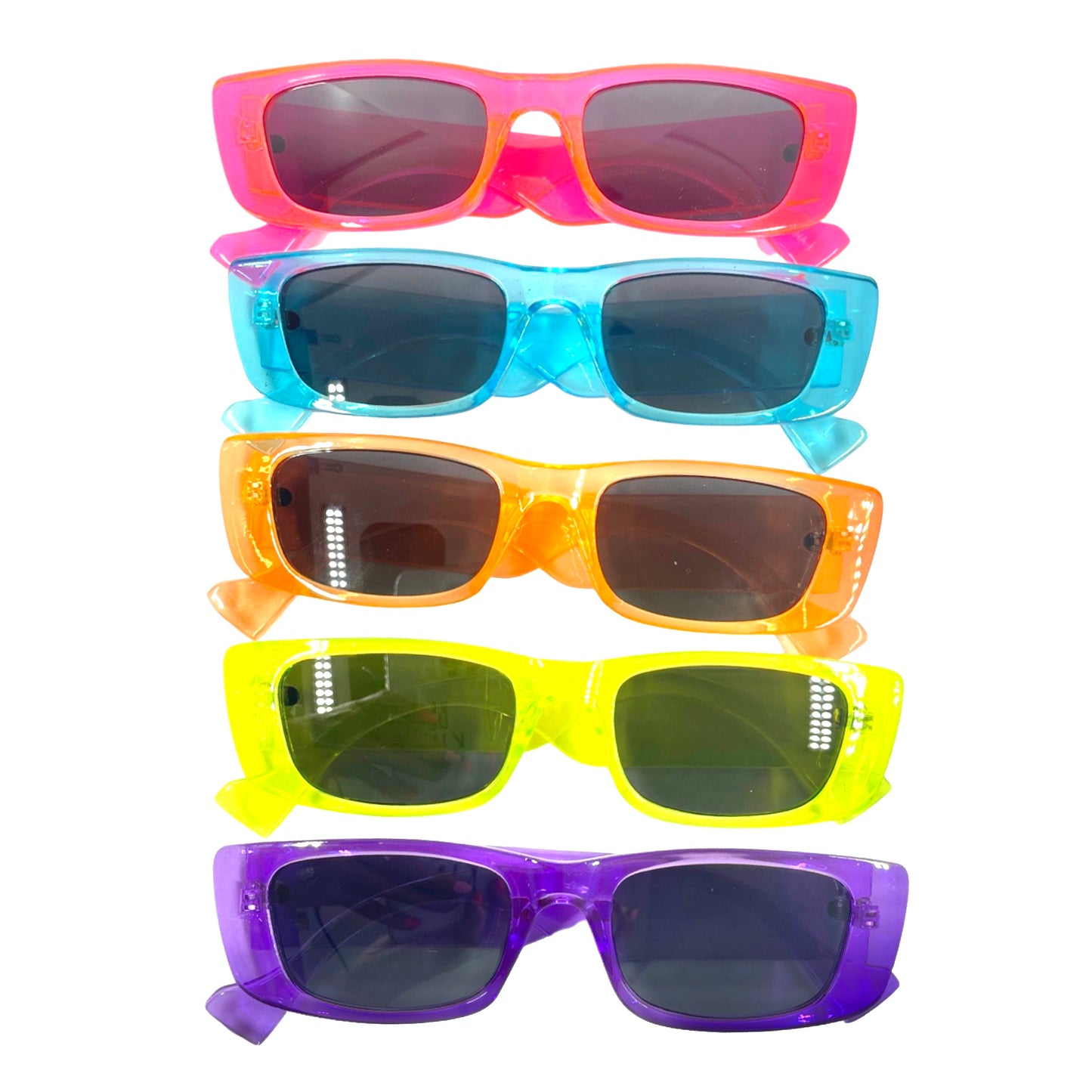 Translucent Neon Sunglasses