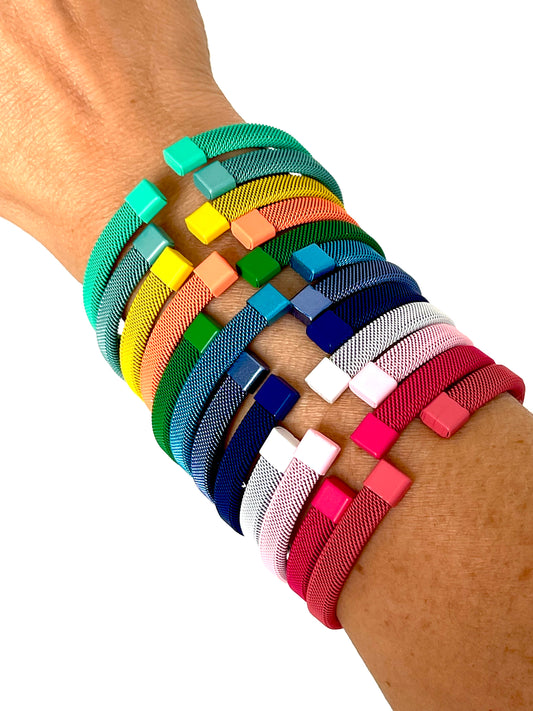 Mesh Colorful Wire Bracelets