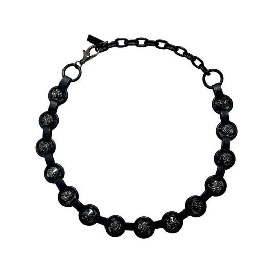 TOVA Link Necklace in Smutt