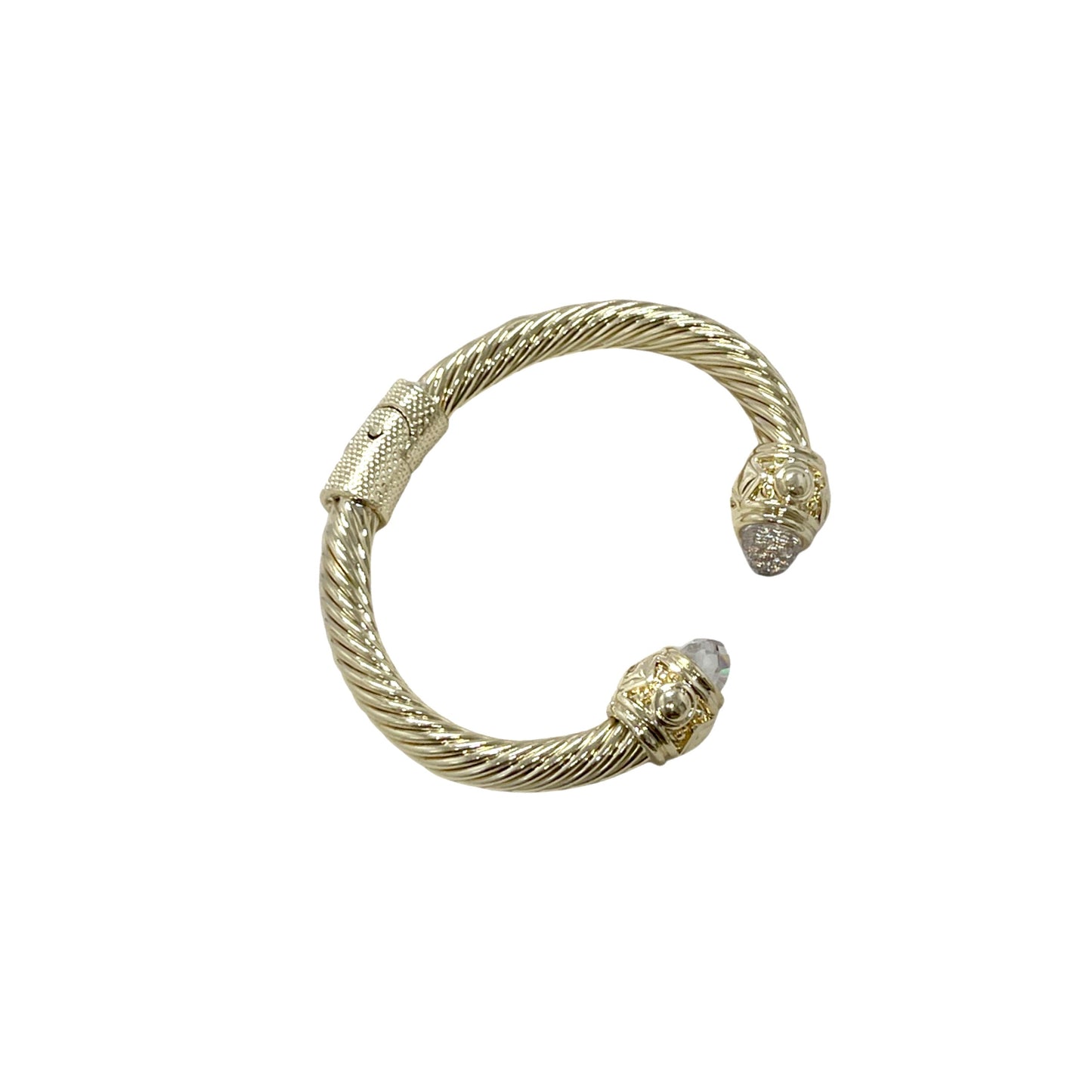 Bold Classic Gold Cable Bracelet